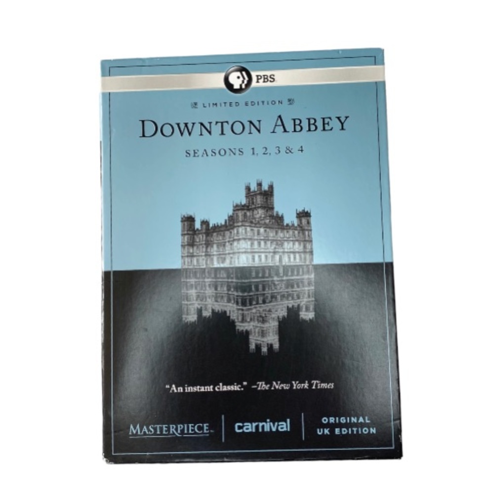 Downton Abbey Seasons 1, 2, 3,&;4 Limited Edition DVD Set